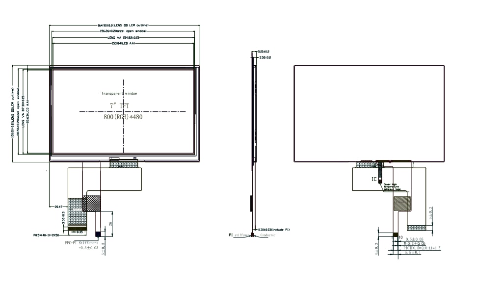 Mechanical Drawing - 4D LCD 7